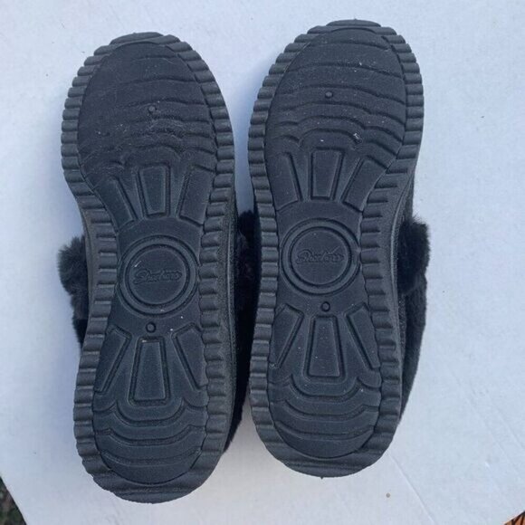 Skechers Womens Cozy Lite Sparkle Knit Slippers - Sweet Walk Sz 6 in Black - Picture 10 of 11